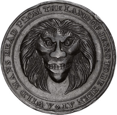 London, Old Cavendish St. Richard Summer (perfumer and dealer in curiosities) Halfpenny 1797, Head of a wildma…